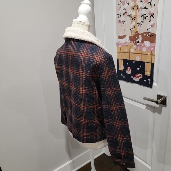 F21 Checkered Jacket SZ M - Picture 3 of 5